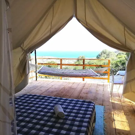 Glamping Erbe Matte Séjour à la ferme *