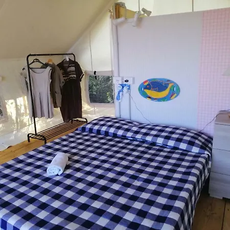 Séjour à la ferme Glamping Erbe Matte